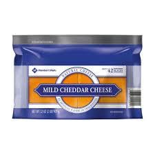 MM SLICED MILD CHEDDAR CHEESE 2 LBS #ROCK VALUE-ORDER BY THURSDAY EVENING AUG 19  ARRIVING AUG 27  FOR DELIVERY#
