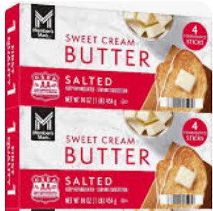 MM SWEET CREAM BUTTER SALTED 4-4 OZ 2 PACK 2 LB