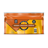 MM SHARP CHEDDAR SLICED CHEESE  2 LB 42 CT
