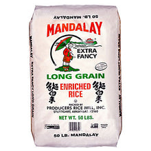 MANDALAY PRODUCERS RICE  PREMIUM LONG GRAIN 50 LBS #ROCK VALUE-ORDER BY  MONDAY EVENING NOV 19  ARRIVING NOV 27  FOR DELIVERY#