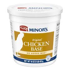 MINOR'S CHICKEN BASE NO ADDED MSG 1 LB #ROCK VALUE-ORDER BY  TUESDAY EVENING NOV 25  ARRIVING DEC 03  FOR DELIVERY#