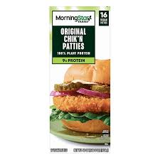 MORNINGSTAR FARMS ORIGINAL CHIK’N PATTIES 40.0 OZ 16 CT