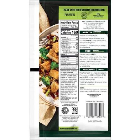 MORNINGSTAR FARMS ORIGINAL CHIK’N PATTIES 40.0 OZ 16 CT