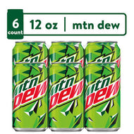 MOUNTAIN DEW 12 FL OZ (6 CT)