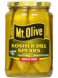 MT OLIVE KOSHER DILL PICKLE SPEARS 24 FL OZ  #ROCK VALUE-ORDER BY TUESDAY EVENING MAR 25 ARRIVING APR 02 FOR DELIVERY#