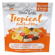 NATURE'S GARDEN TROPICAL FRUIT TRAIL MIX 4 OZ