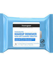 NEUTROGENA MAKEUP REMOVER WIPES AND FACE CLEANSING TOWELETTES 25 CT FRAGRANCE FREE #ROCK VALUE-ORDER BY  MONDAY EVENING NOV 19 ARRIVING NOV 27 FOR DELIVERY#