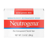 NEUTROGENA GLYCERIN FACIAL CLEANSING BAR F OR ACNE PRONE SKIN 3.5 OZ 2 PK #ROCK VALUE-ORDER BY  MONDAY EVENING NOV 19 ARRIVING NOV 27 FOR DELIVERY#