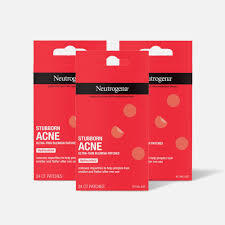 NEUTROGENA STUBBORN ACNE BLEMISH PATCHES 24 CT 3 PK #ROCK VALUE-ORDER BY  MONDAY EVENING NOV 19 ARRIVING NOV 27 FOR DELIVERY#