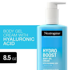 NEUTROGENA HYDRO BOOST BODY GEL CREAM WITH HYALURONIC ACID 8.5 OZ #ROCK VALUE-ORDER BY  MONDAY EVENING NOV 19 ARRIVING NOV 27 FOR DELIVERY#