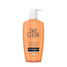 NEUTROGENA OIL FREE DEEP CLEAN DAILY FACIAL CLEANSER FACE WASH 6.7 OZ #ROCK VALUE-ORDER BY  MONDAY EVENING NOV 19 ARRIVING NOV 27 FOR DELIVERY#