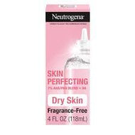 NEUTROGENA  SKIN PERFECTING DRY SKIN LIQUID FACE EXFOLIANT 4 OZ #ROCK VALUE-ORDER BY  MONDAY EVENING NOV 19 ARRIVING NOV 27 FOR DELIVERY#