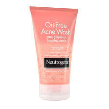 NEUTROGENA OIL FREE ACNE WASH PINK GRAPFRUIT FACIAL SCRUB 4.2 OZ #ROCK VALUE-ORDER BY  MONDAY EVENING NOV 19 ARRIVING NOV 27 FOR DELIVERY#