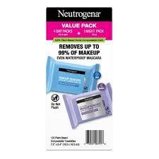 NEUTROGENA MAKEUP REMOVER & NIGHT CALMING CLEANSING TOWELETTES 25 CT 5 PK #ROCK VALUE-ORDER BY  MONDAY EVENING NOV 19 ARRIVING NOV 27 FOR DELIVERY#