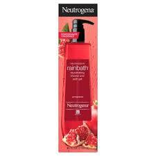 NEUTROGENA RAINBATH REJUVENATING SHOWER AND BATH GEL POMEGRANATE 40 OZ #ROCK VALUE-ORDER BY  MONDAY EVENING NOV 19 ARRIVING NOV 27 FOR DELIVERY#