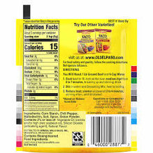 OLD EL PASO ORIGINAL TACO SEASONING MIX 1 OZ 25% LESS SODIUM