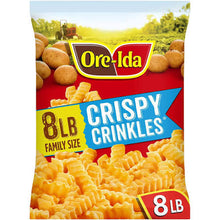 ORE-IDA CRISPY CRINKLES FRENCH FRIES 8 LBS