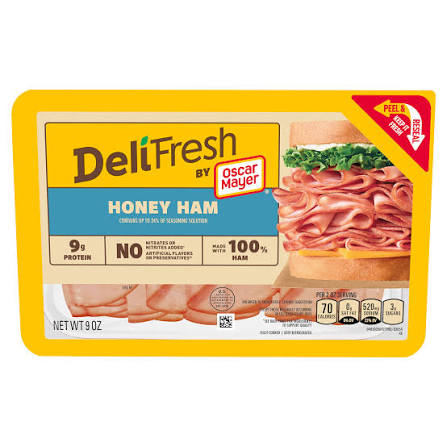 OSCAR MAYER DELI FRESH HONEY HAM 9 OZ