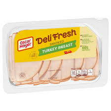 OSCAR MAYER DELI FRESH SMOKED SLICED TURKEY BREAST 9 OZ