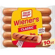 OSCAR MAYER CLASSIC WIENERS HOT DOGS 10 CT