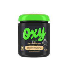 OXY 3 IN 1 ACNE FACIAL CLEANSING PADS #ROCK VALUE-ORDER BY  TUESDAY EVENING OCT 07 ARRIVING OCT 15 FOR DELIVERY#