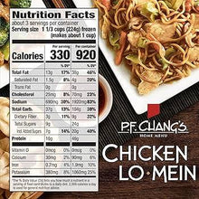 P.F. CHANG'S HOME MENU CHICKEN LO MEIN SKILLET MEAL 22 OZ