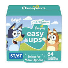 PAMPERS EASY UPS TRAINING PANTS UNDERWEAR SIZE 5T-6T 84 CT (41+ LBS) #ROCK VALUE PRODUCT ORDER BY MONDAY NOV 26 ARRIVING DEC 04 FOR DELIVERY#