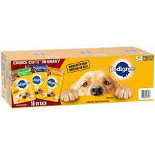 PEDIGREE CHOICE CUTS IN GRAVY WET DOG FOOD VARIETY PACK 3.5 OZ 54 CT #ROCK VALUE-ORDER BY  MONDAY EVENING NOV 19 ARRIVING NOV 27 FOR DELIVERY#