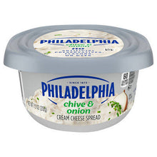 PHILADELPHIA CHIVE AND ONION CREAM CHEESE 7.5 OZ