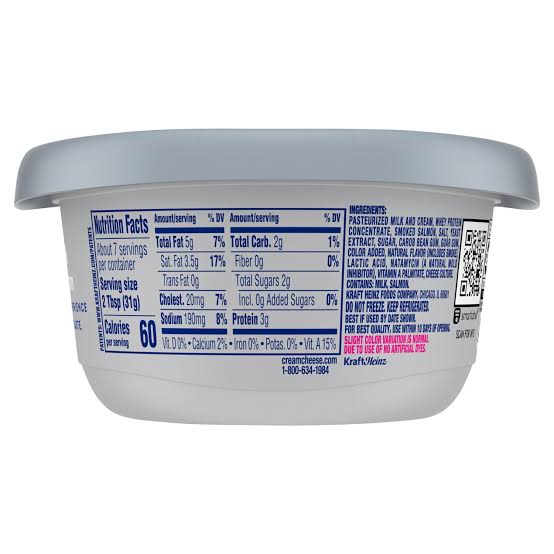 PHILADELPHIA SMOKED SALMON CREAM CHEESE 7.5 OZ
