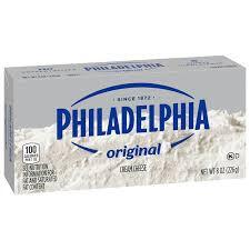 PHILADELPHIA ORIGINAL CREAM CHEESE 8 OZ BRICK #ROCK VALUE-ORDER BY THURSDAY EVENING AUG 19  ARRIVING AUG 27  FOR DELIVERY#