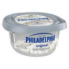 PHILADELPHIA ORIGINAL CREAM CHEESE SPREAD 8 OZ TUB #ROCK VALUE-ORDER BY THURSDAY EVENING AUG 19  ARRIVING AUG 27  FOR DELIVERY#