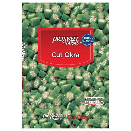 PICTSWEET FARMS FROZEN CUT OKRA 28 OZ