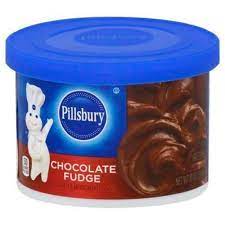 PILLSBURY CHOCOLATE FUDGE FROSTING 10 OZ