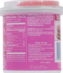 PILLSBURY HOT PINK VANILLA FROSTING 10 OZ