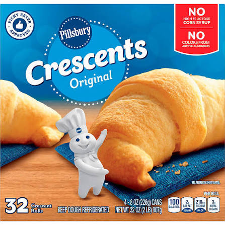 PILLSBURY CRESCENT ORIGINAL ROLL 8 OZ 4 CT