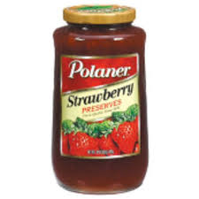 POLANER STRAWBERRY PRESERVES 4 LB #ROCK VALUE-ORDER BY  TUESDAY EVENING NOV 25 ARRIVING DEC 03 FOR DELIVERY#
