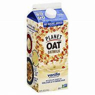 PLANET OAT VANILLA OAT MILK 52 OZ #ROCK VALUE-ORDER BY THURSDAY EVENING NOV 14   ARRIVING NOV 19  FOR DELIVERY#