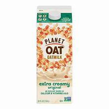 PLANET OAT EXTRA CREAMY ORIGINAL OATMILK 52 OZ #ROCK VALUE-ORDER BY THURSDAY EVENING NOV 14   ARRIVING NOV 19  FOR DELIVERY#