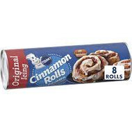 PILLSBURY CINNAMON ROLLS WITH ORIGINAL ICING 8 CT #ROCK VALUE-ORDER BY THURSDAY EVENING AUG 19 ARRIVING AUG 27  FOR DELIVERY#