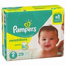 PAMPERS SWADDLERS DIAPERS SIZE 2 29 CT #ROCK VALUE PRODUCT ORDER BY MONDAY NOV 26 ARRIVING DEC 04 FOR DELIVERY#