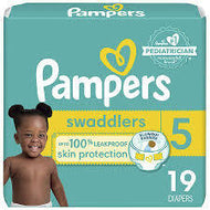 PAMPERS SWADDLERS DIAPERS SIZE 5 19 CT #ROCK VALUE PRODUCT ORDER BY MONDAY NOV 26 ARRIVING DEC 04 FOR DELIVERY#