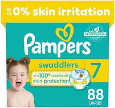 PAMPERS SWADDLERS DIAPERS SIZE 7 88 CT #ROCK VALUE PRODUCT ORDER BY MONDAY NOV 26 ARRIVING DEC 04 FOR DELIVERY#