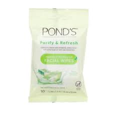 POND'S MAKEUP REMOVER FACIAL WIPES 10 CT