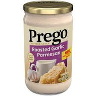 PREGO ALFREDO SAUCE WITH ROASTED GARLIC AND PARMESAN CHEESE 22 OZ