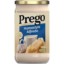 PREGO HOMESTYLE ALFREDO SAUCE 22 OZ