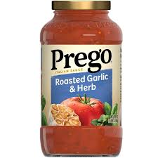PREGO ROASTED GARLIC AND HERB ITALIAN SAUCE 24 OZ