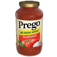 PREGO TRADITIONAL ITALIAN SAUCE NO SUGAR ADDED 24 OZ