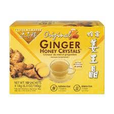 PRINCE OF PEACE GINGER HONEY CRYSTALS INSTANT BEVERAGE 6.3 OZ 10 CT