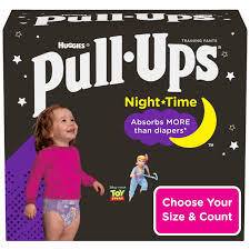 PULL-UPS NIGHTTIME POTTY TRAINING PANTS FOR GIRLS SIZE 2T-3T 108 CT (32-40 LBS) #ROCK VALUE PRODUCT ORDER BY MONDAY NOV 26 ARRIVING DEC 04 FOR DELIVERY#